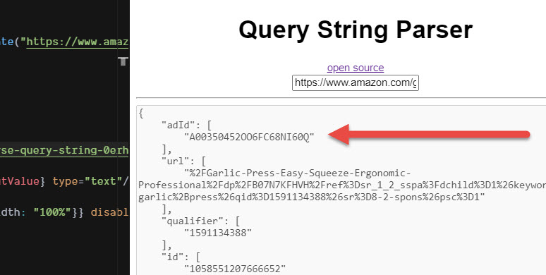parse query string